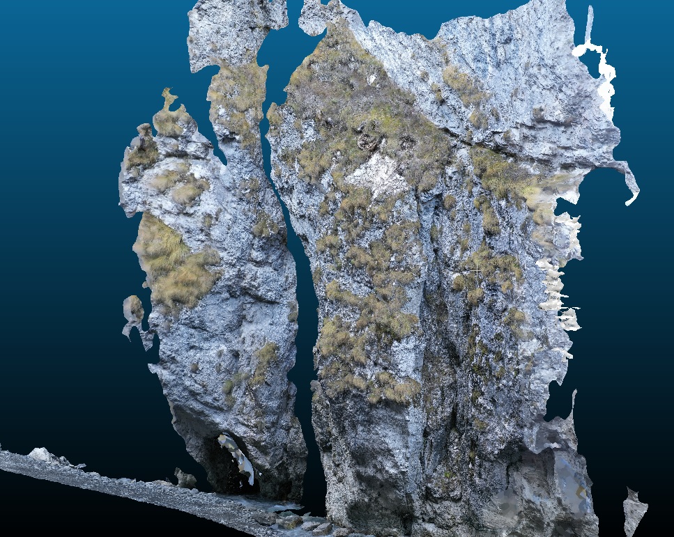 Rilievi topografici e aerofotogrammetrici dei Serrai di Sottoguda