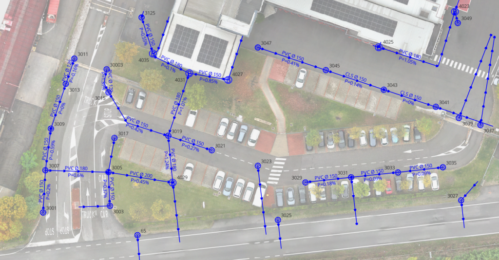 Rilievi Topografici delle reti idrauliche svolte da EPC - European Project Consulting